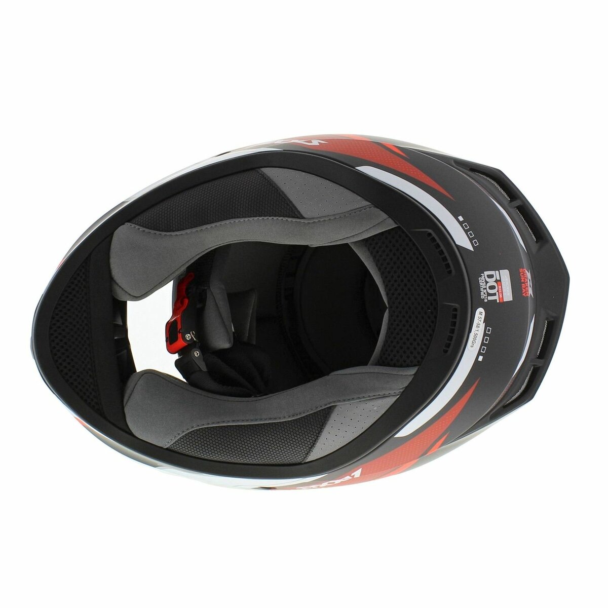Axxis FF112D Draken S Sunray B5 Matt Fluor Red Helmet