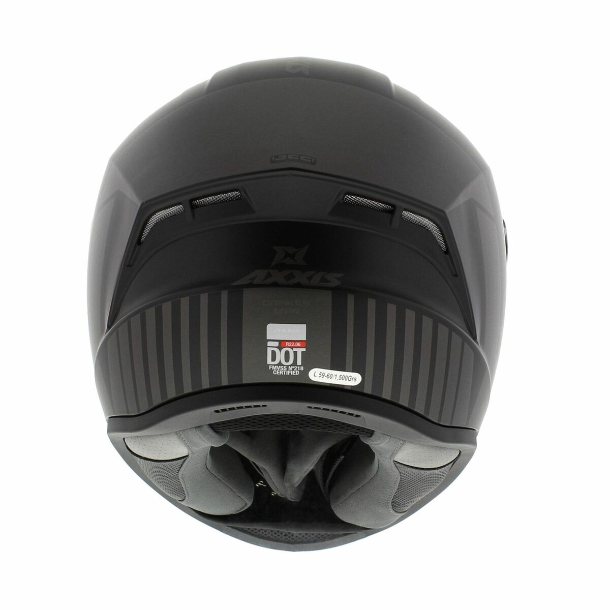Axxis FF112D Draken S MP4 B1 Matt Black Helmet