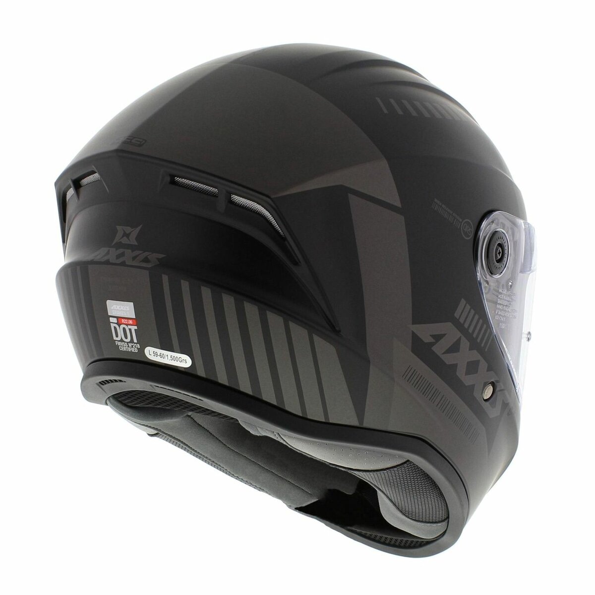 Axxis FF112D Draken S MP4 B1 Matt Black Helmet