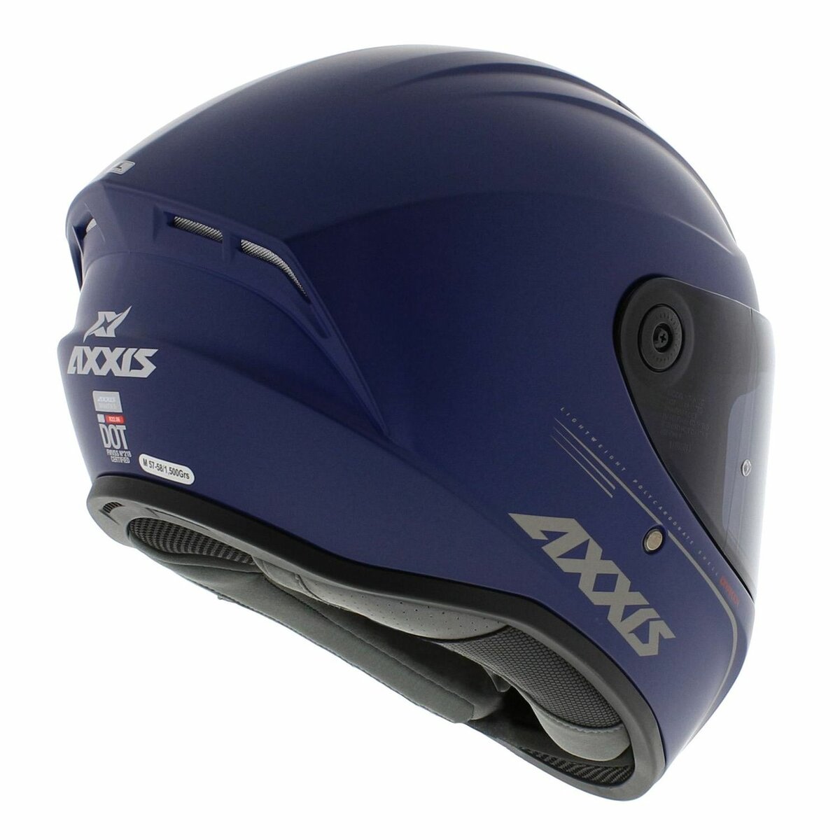Axxis FF112D Draken S Solid V.2 A7 Matt Blue Helmet