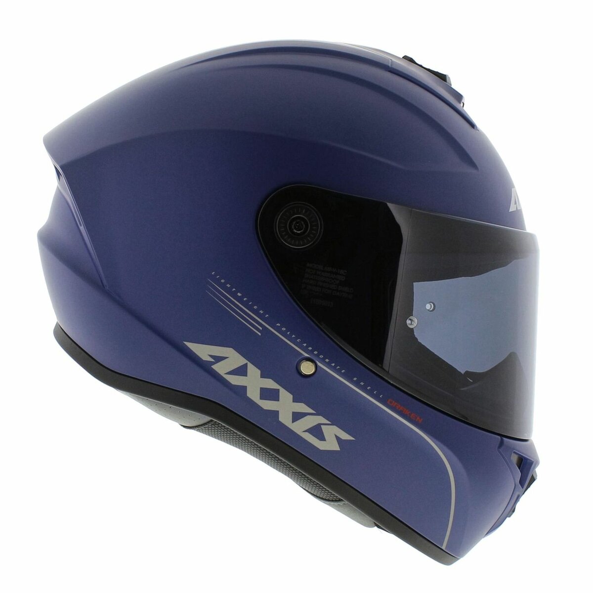 Axxis FF112D Draken S Solid V.2 A7 Matt Blue Helmet