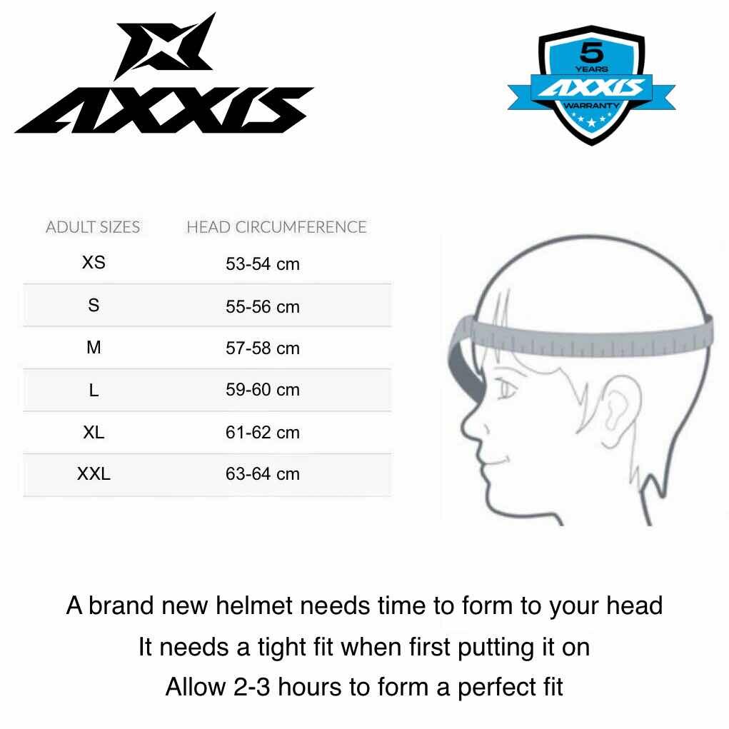 Axxis FF112D Draken S Solid V.2 A12 Matt Titan Helmet