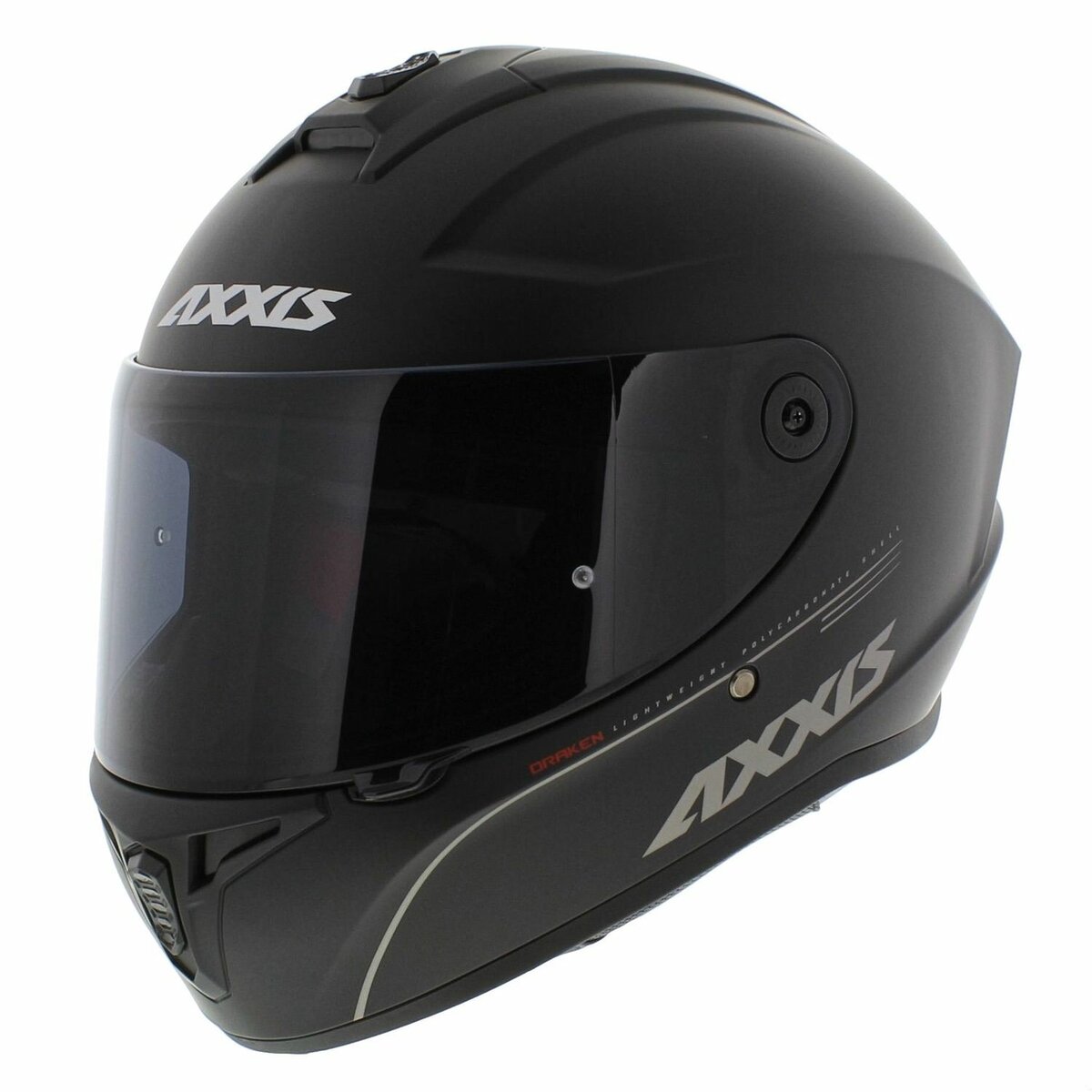 Axxis FF112D Draken S Solid V.2 A11 Matt Black Helmet