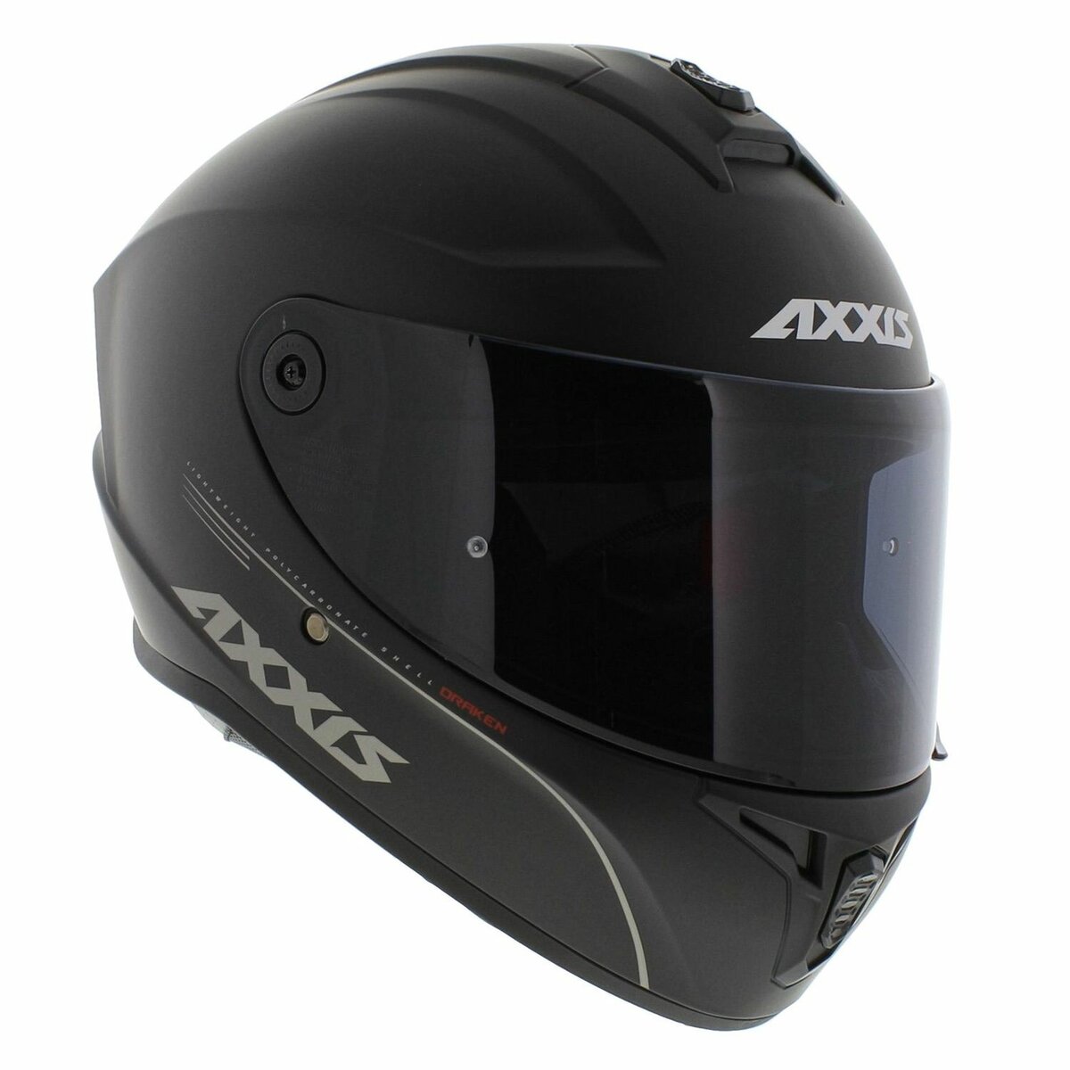 Axxis FF112D Draken S Solid V.2 A11 Matt Black Helmet