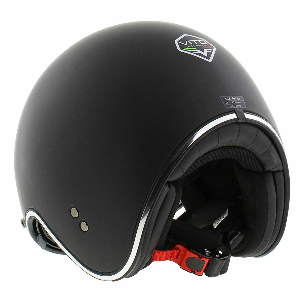 Vito Jet helmet Le Mans Special matt black