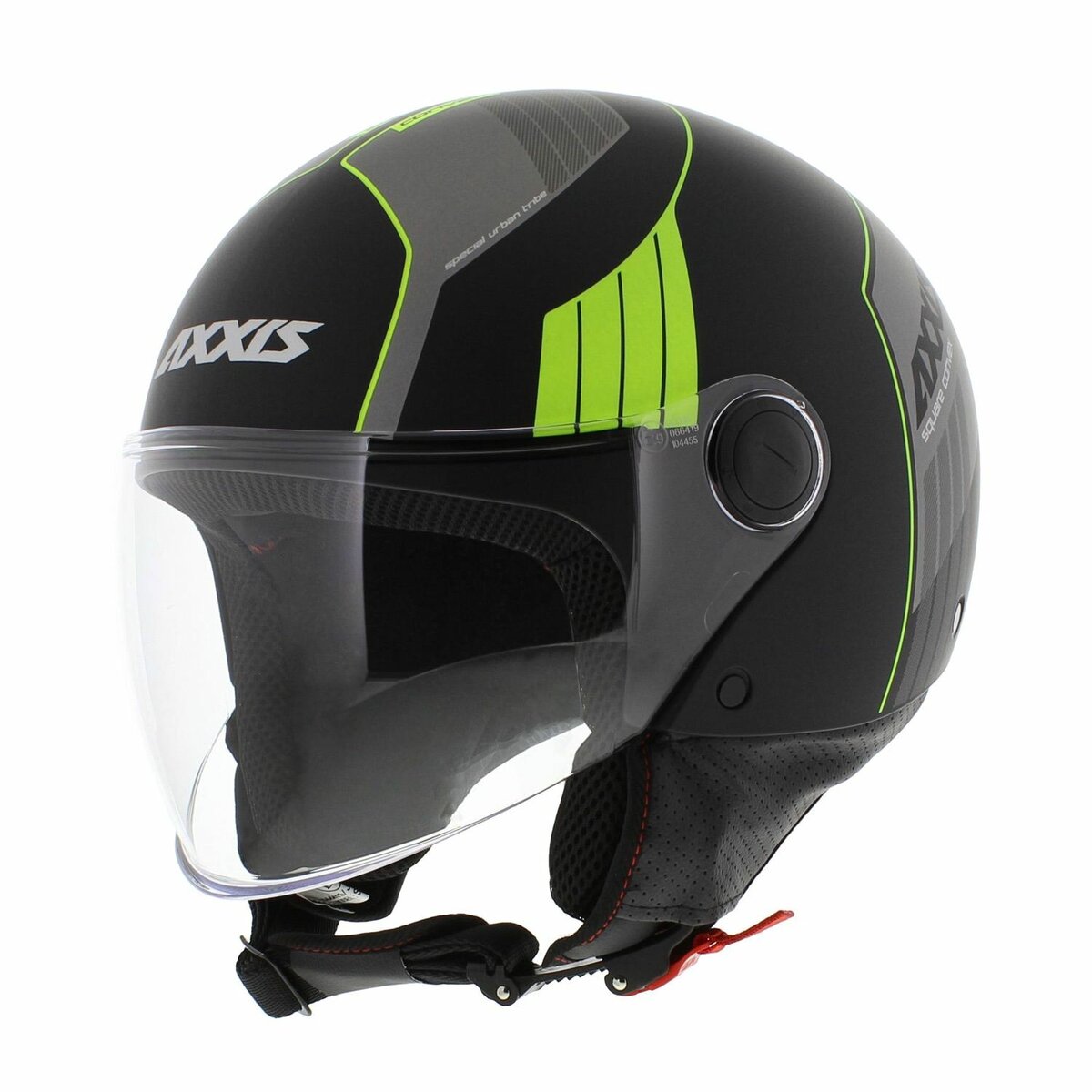 Axxis Square S Convex helmet matt black yellow