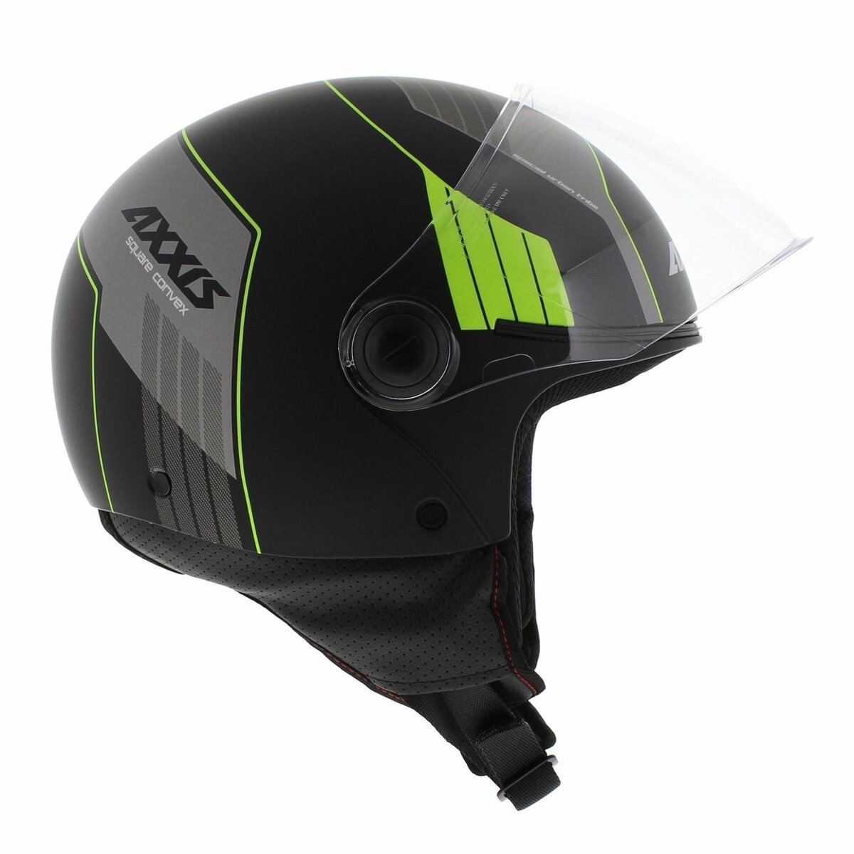 Axxis Square S Convex helmet matt black yellow