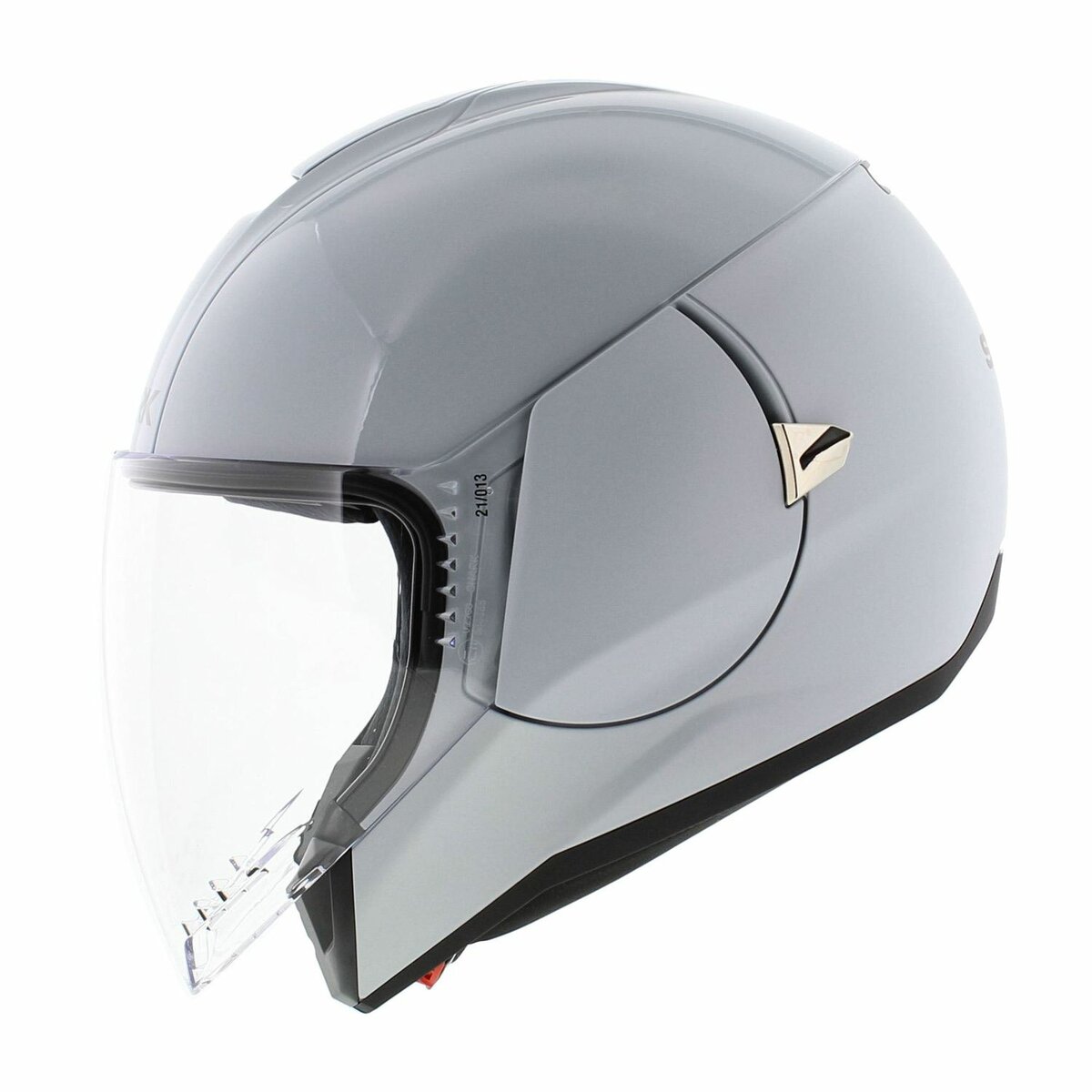 Shark Citycruiser helmet dual white silver blank W01