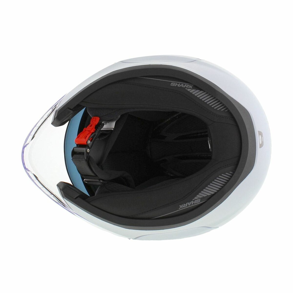 Shark Citycruiser helmet dual white silver blank W01