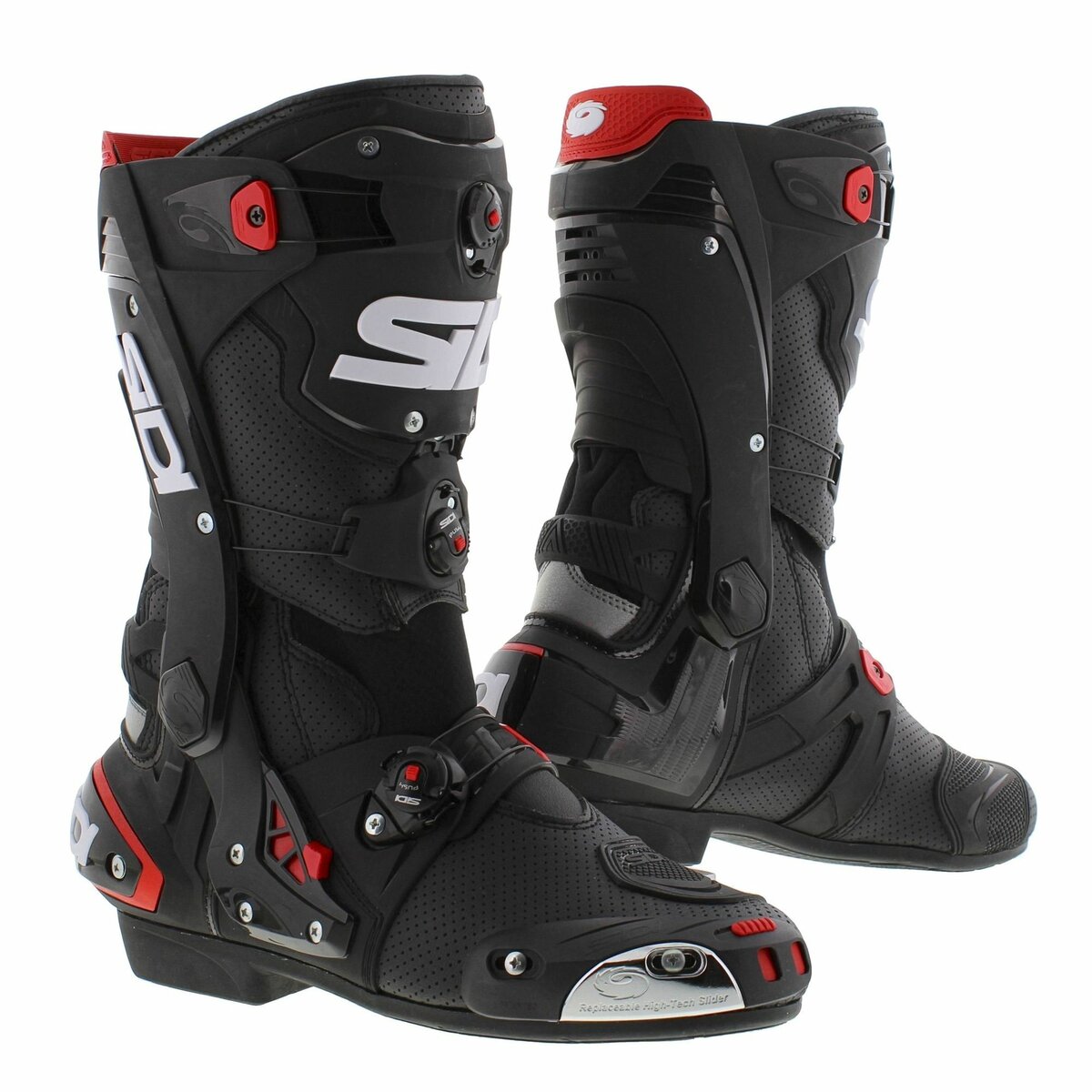 Sidi Rex Air Black Motorcycle Boots