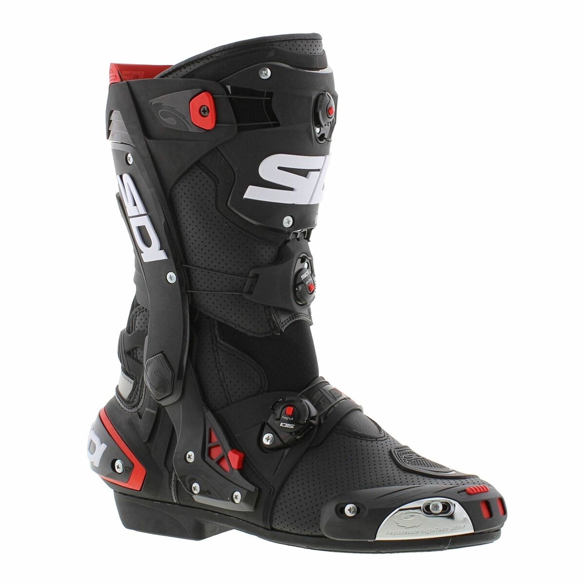 Sidi Rex Air Black Motorcycle Boots