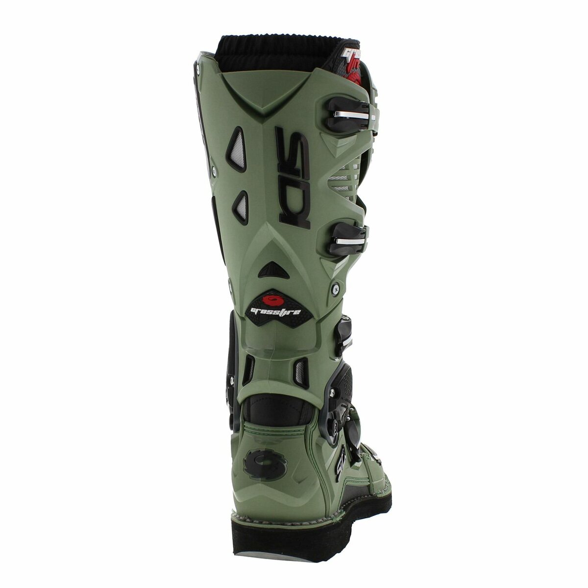 Sidi Crossfire 3 MX off road boots Army Olive Green Black