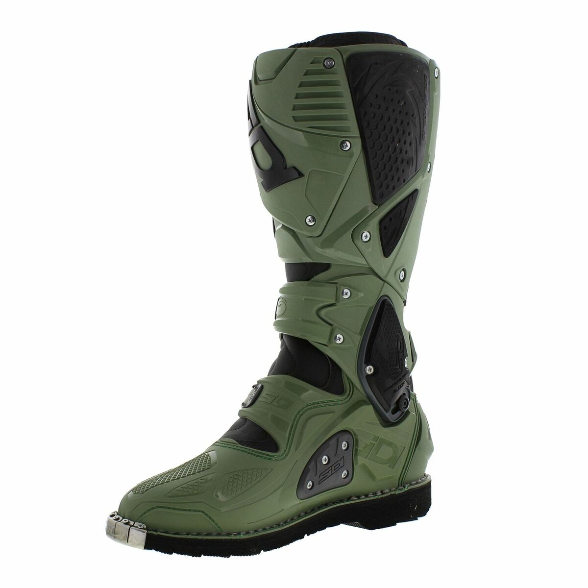 Sidi Crossfire 3 MX off road boots Army Olive Green Black