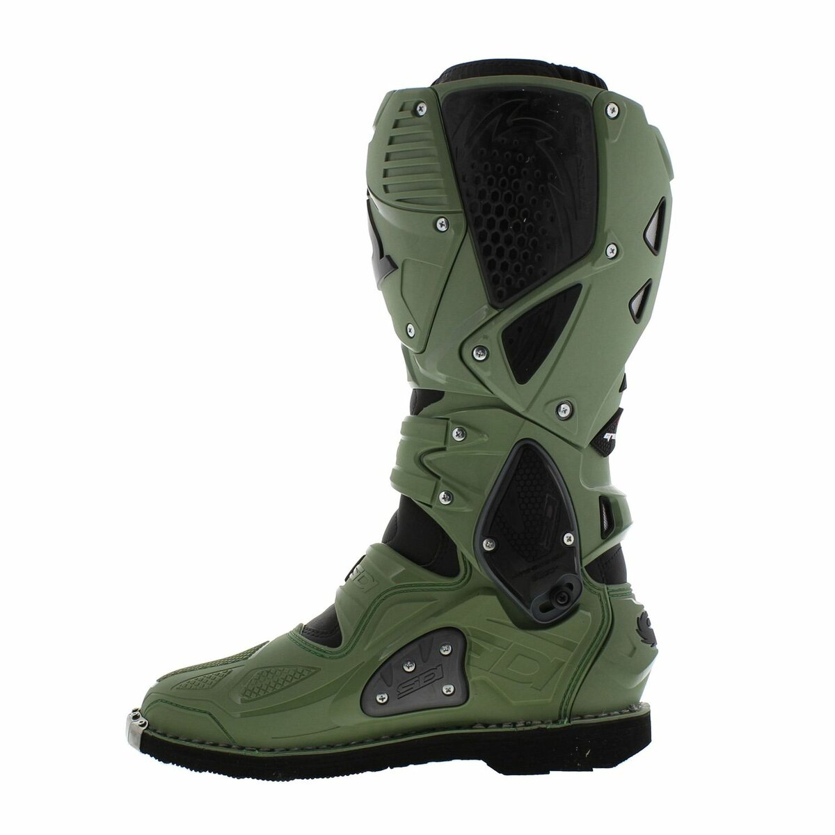 Sidi Crossfire 3 MX off road boots Army Olive Green Black