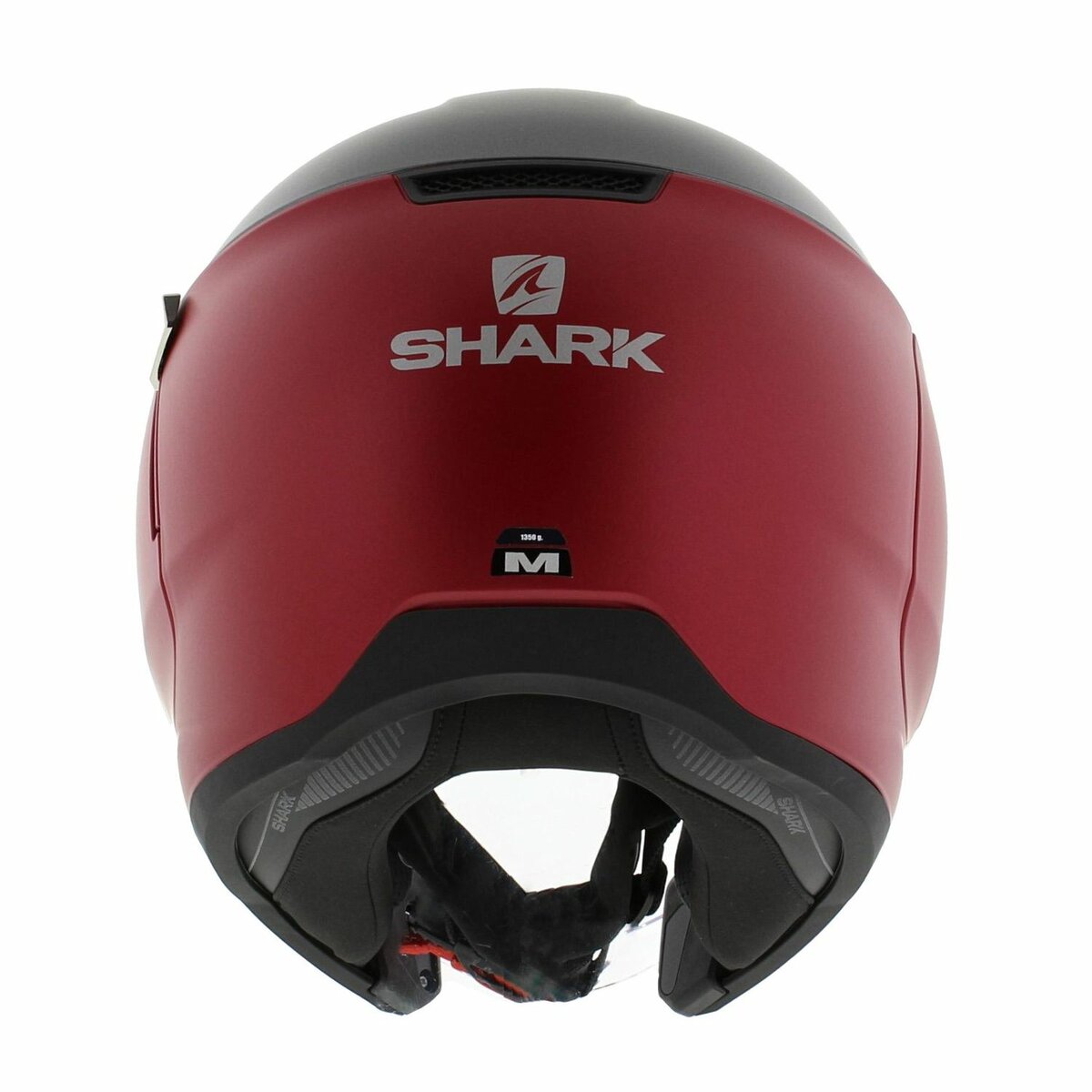 Shark Citycruiser helmet dual red anthracite red blank matt RAR