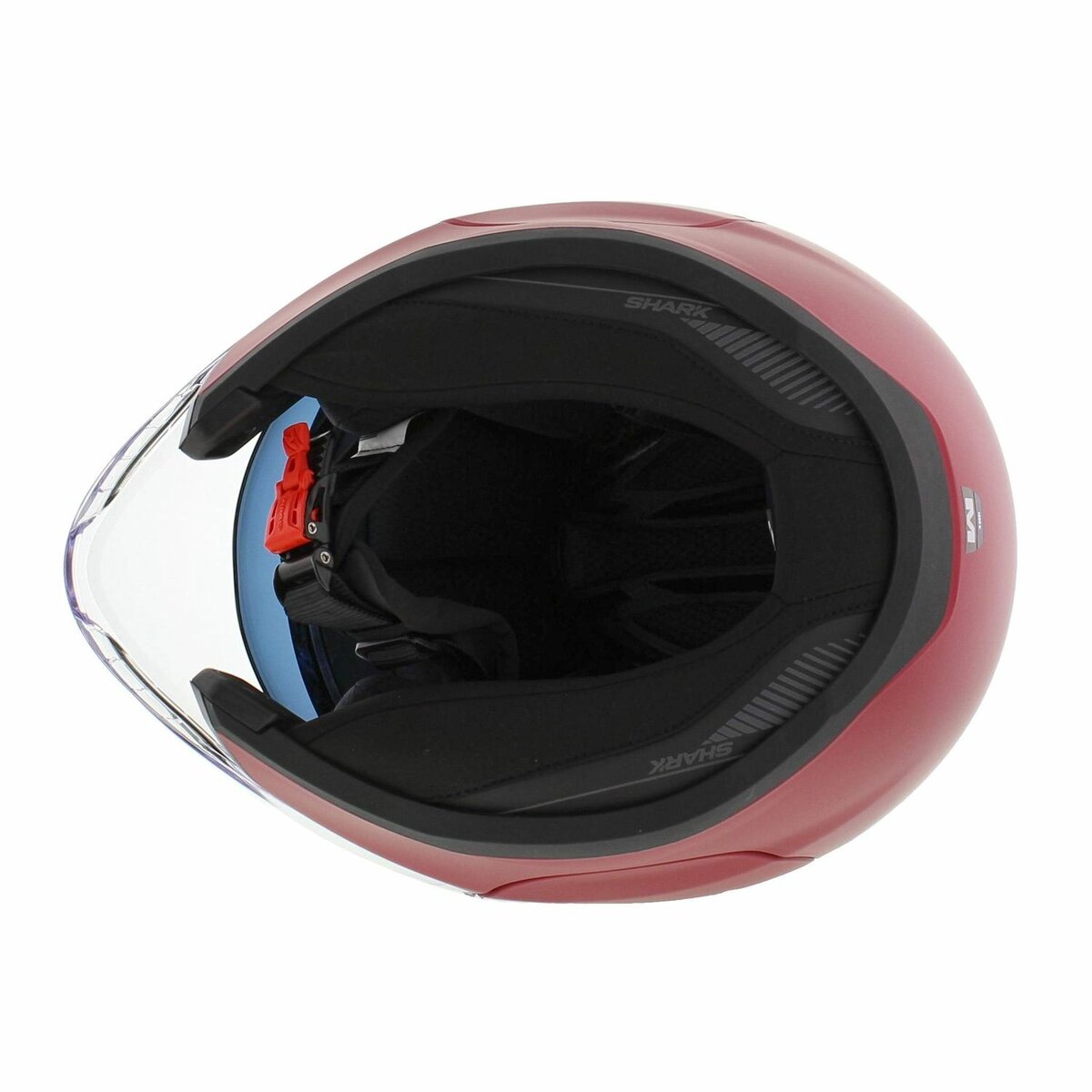 Shark Citycruiser helmet dual red anthracite red blank matt RAR