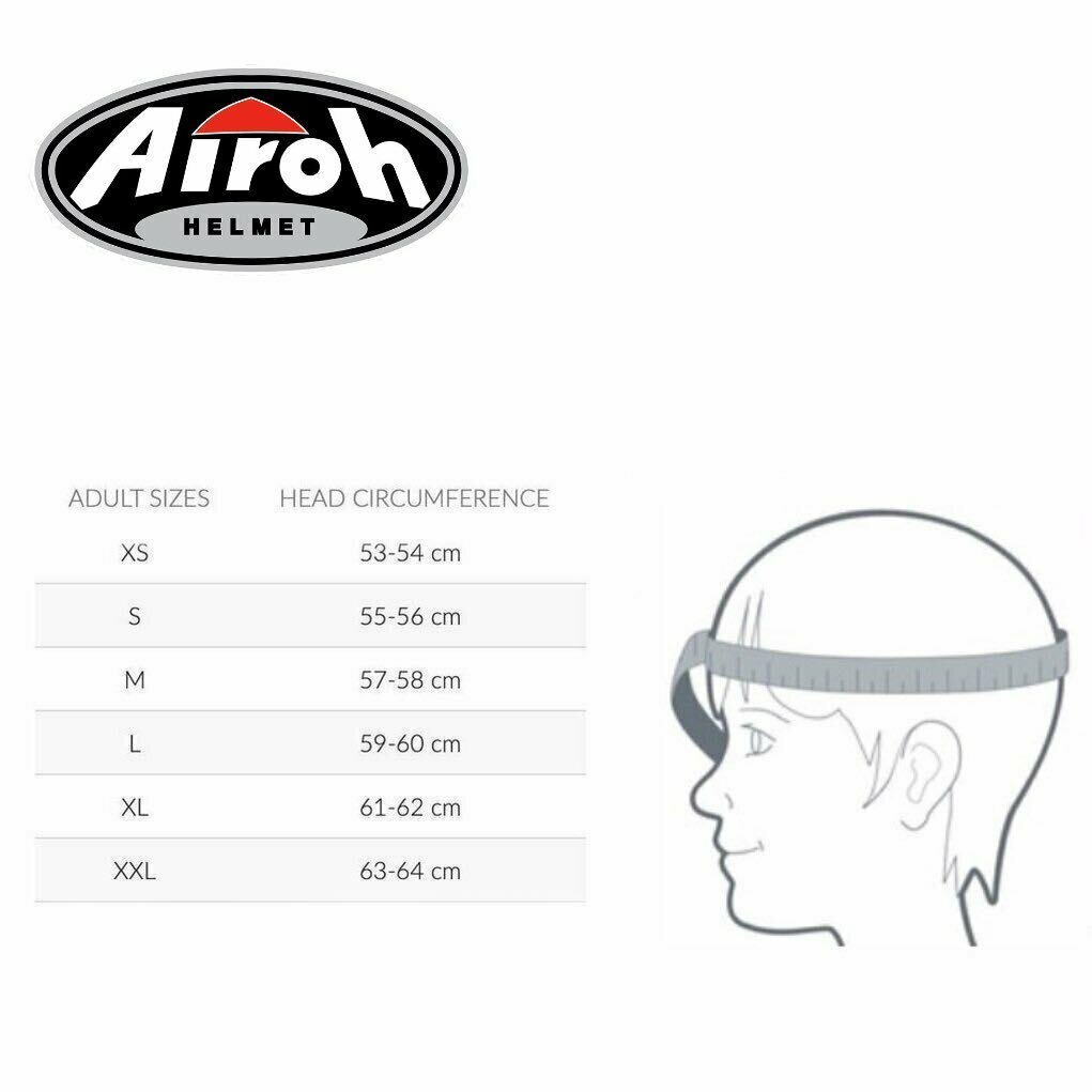 Airoh Helmet Aviator 3 AMS² Push gloss white blue red