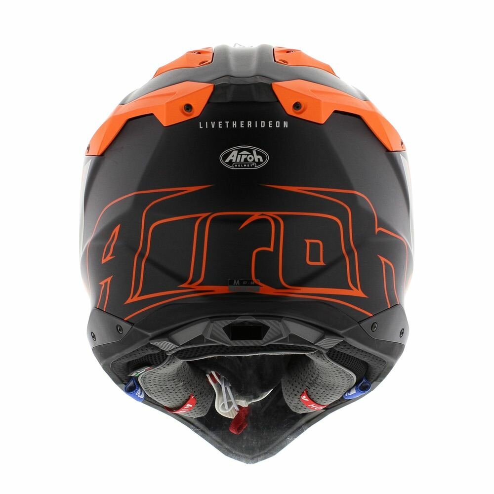 Airoh Aviator 3 AMS² Glory matt black orange