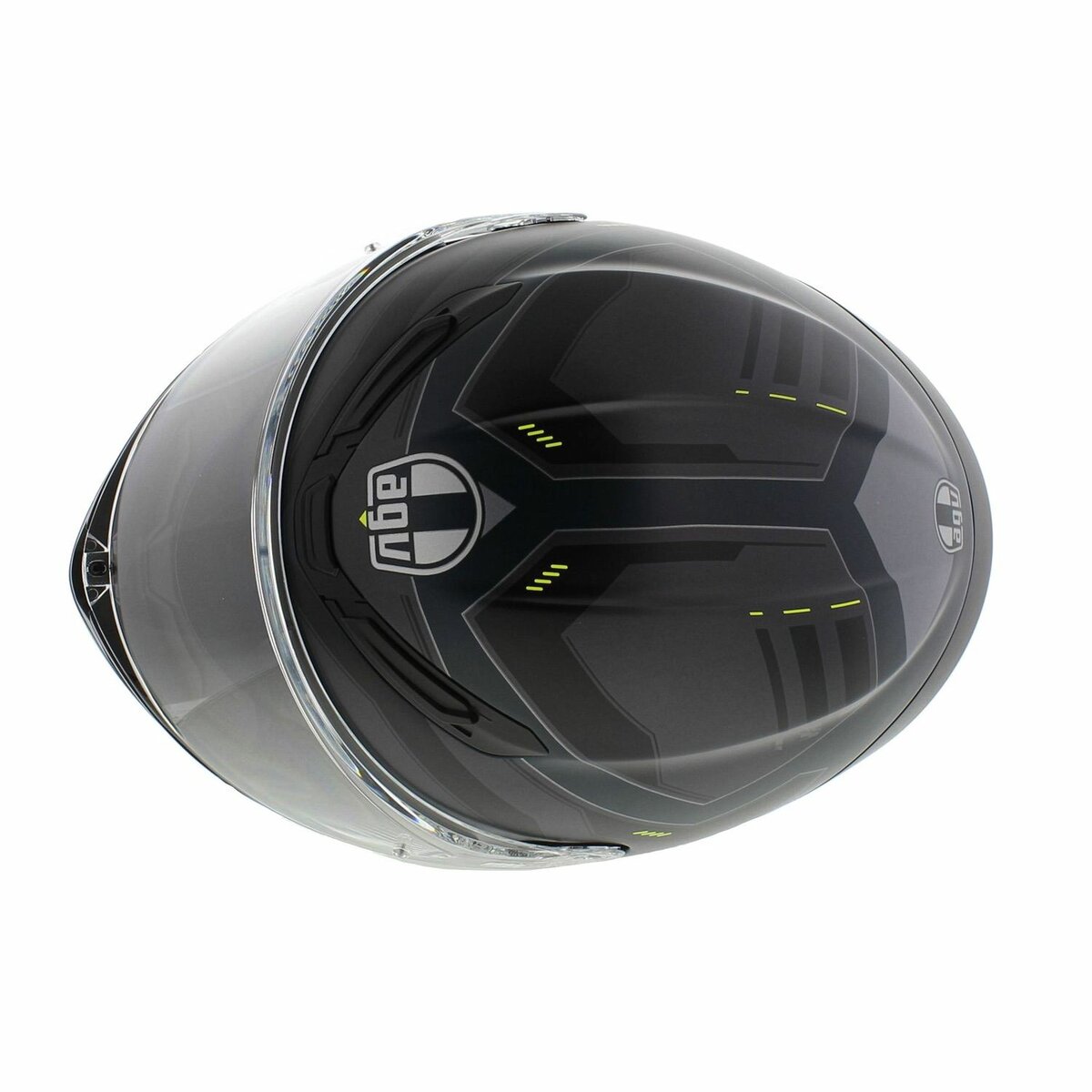 AGV K6 S Enhance helmet Matt Grey Yellow Fluo
