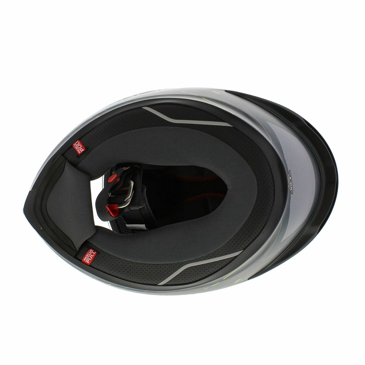 AGV K6 S Enhance helmet Matt Grey Yellow Fluo