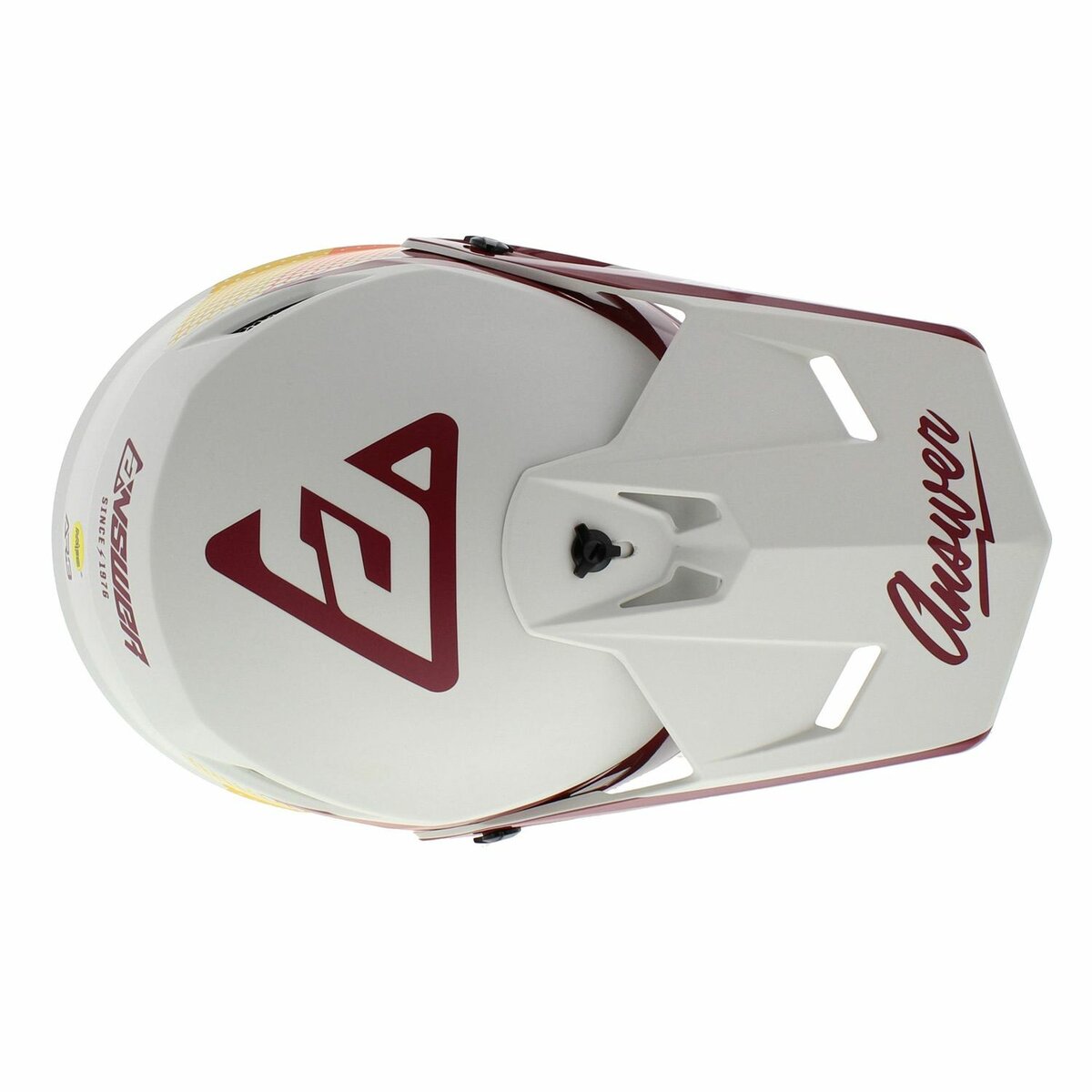 Answer AR3 MX helmet Pace red white orange - Size L