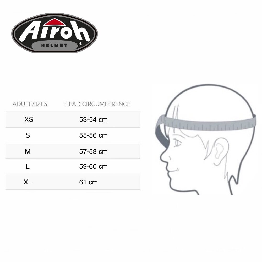 Airoh Aviator Ace crosshelm Amaze matt black orange