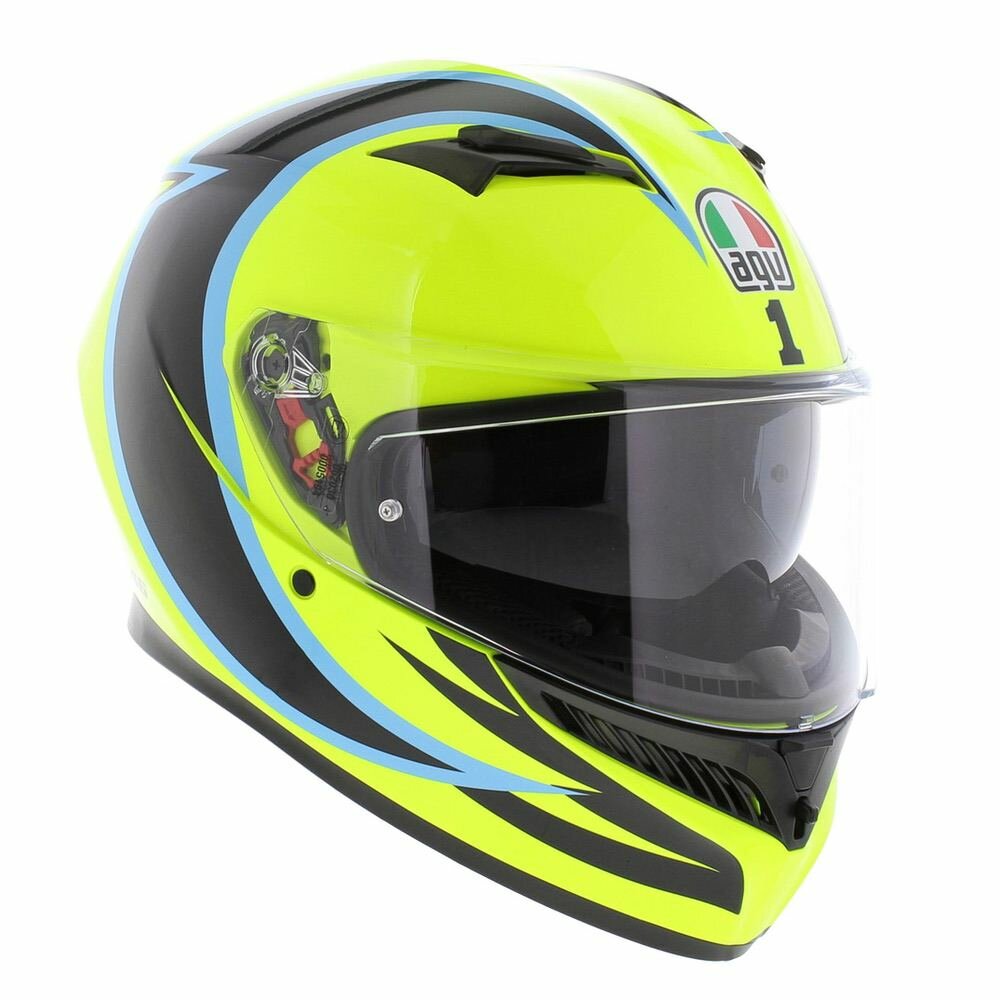 AGV K3 helmet Rossi Winter Test Phillip Island 2005