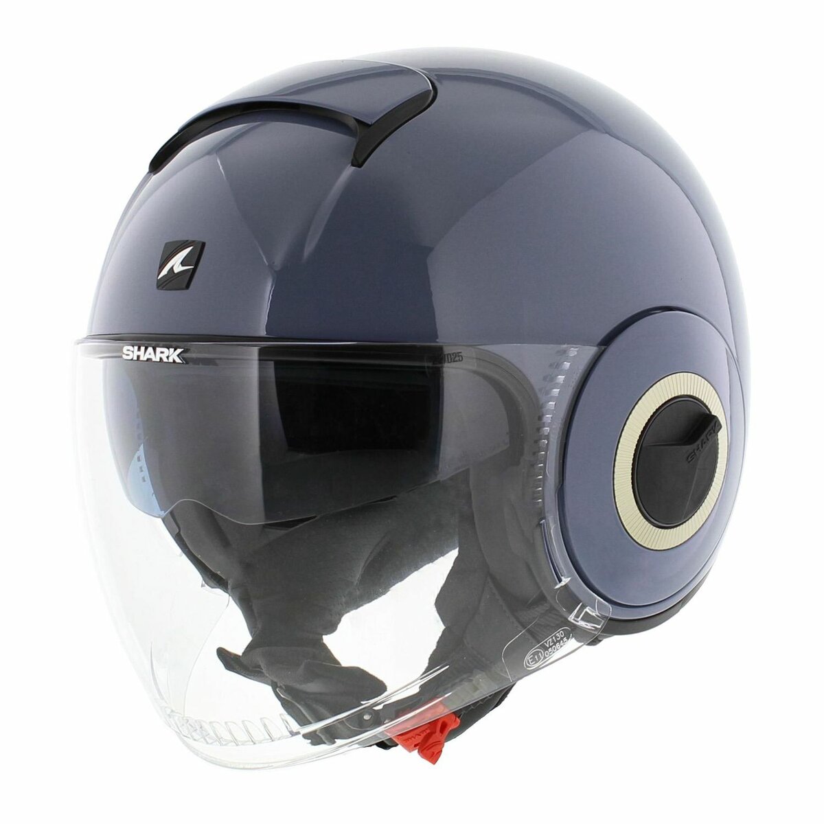 Shark Nano helmet blank gloss nardo grey S01