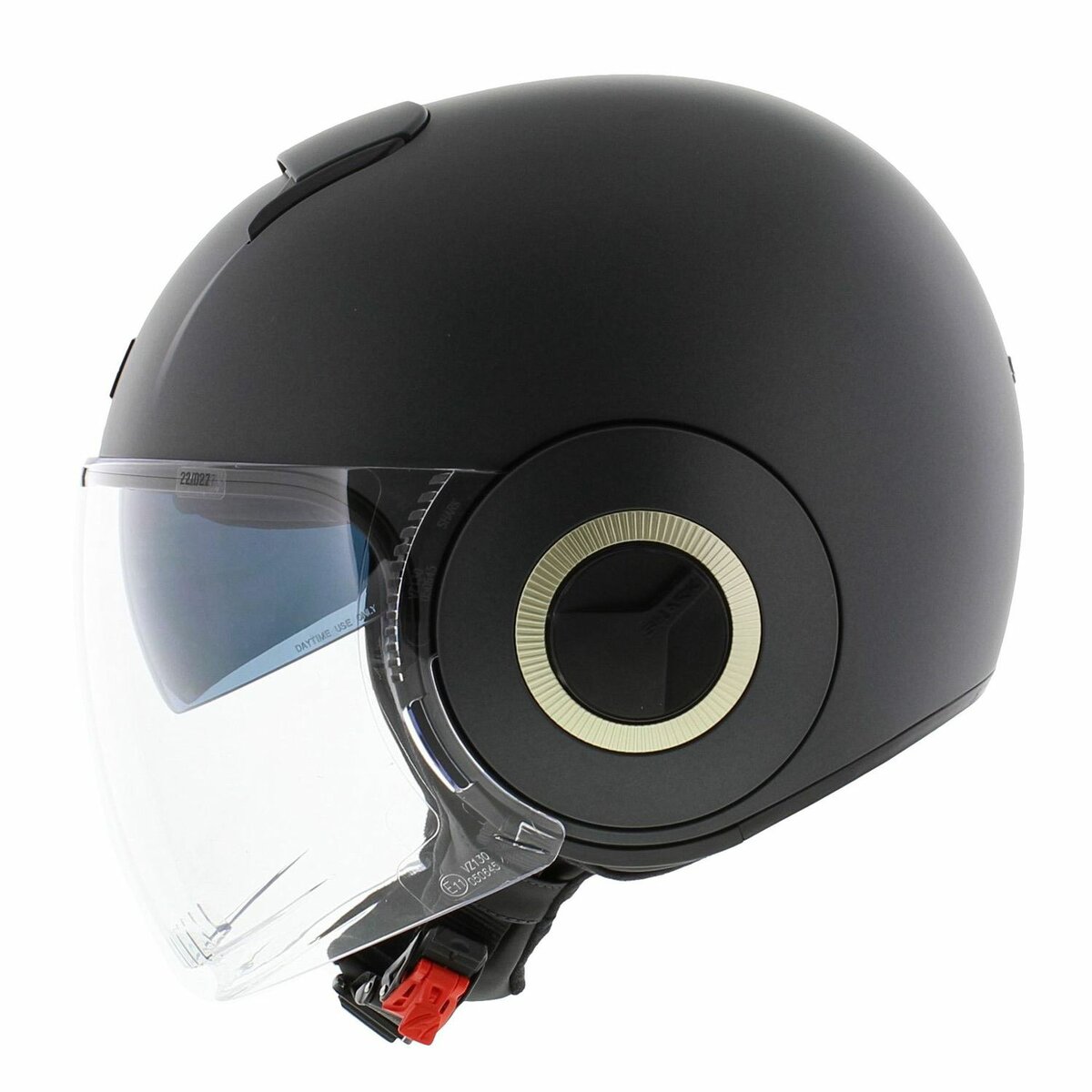 Shark Nano helmet blank matt gun metal A06