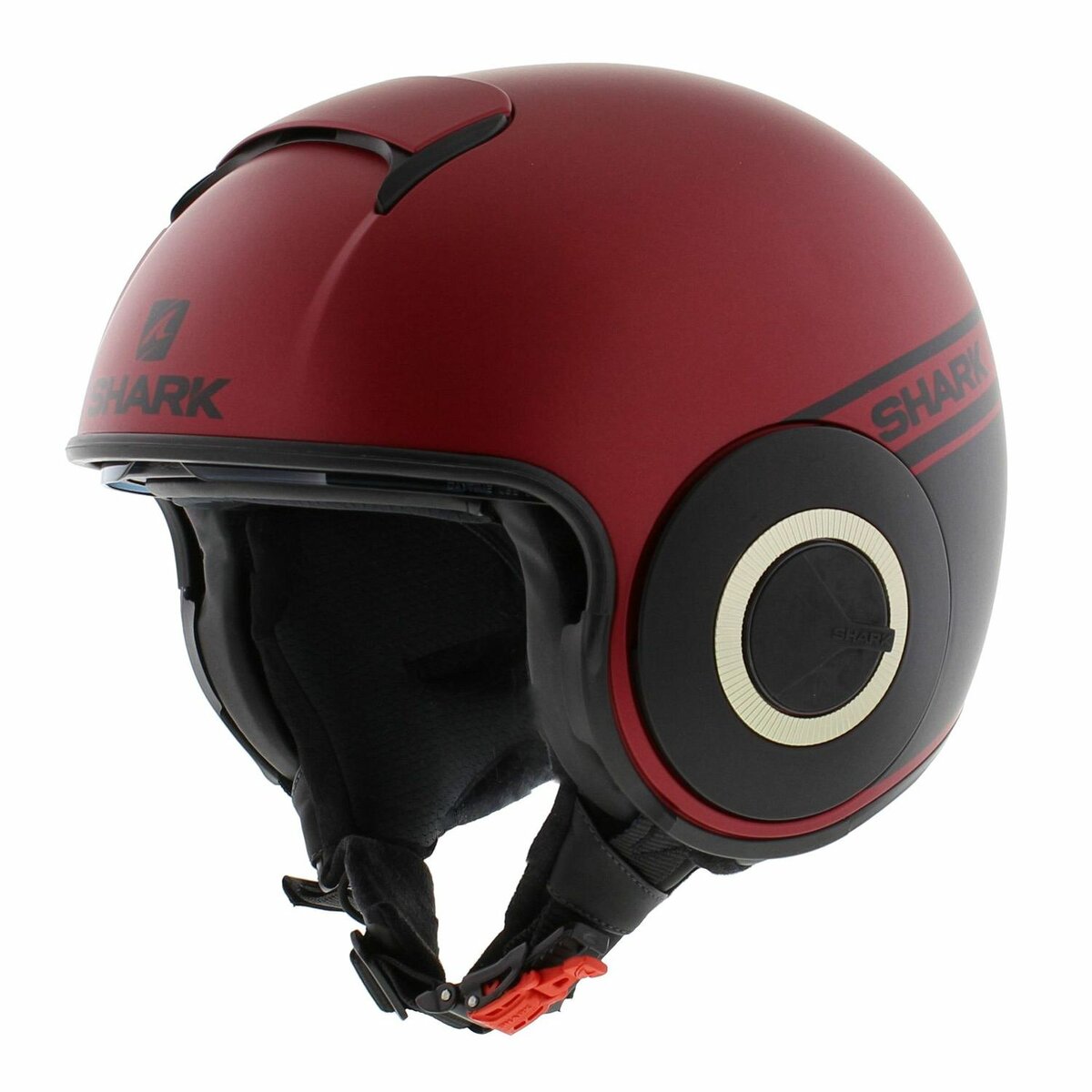 Shark Nano Helmet Street Neon matt red black RKR