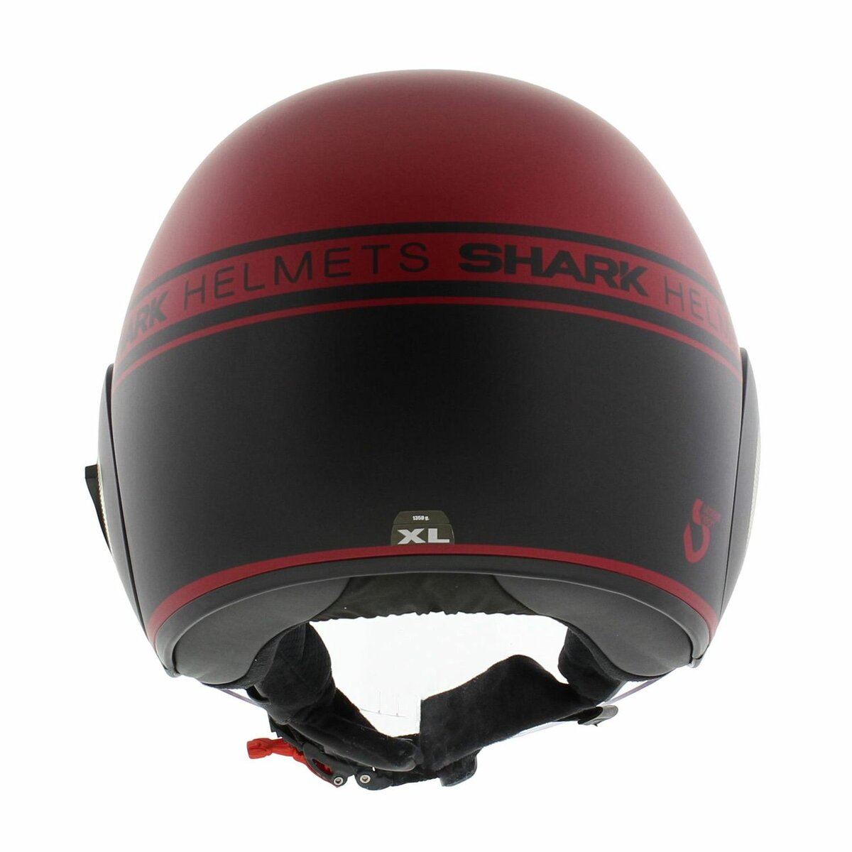 Shark Nano Helmet Street Neon matt red black RKR