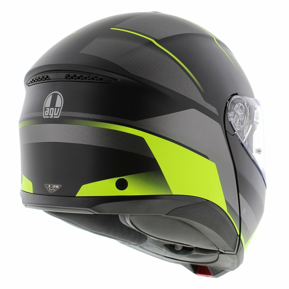 AGV Tourmodular Perception modular helmet mat black fluo yellow