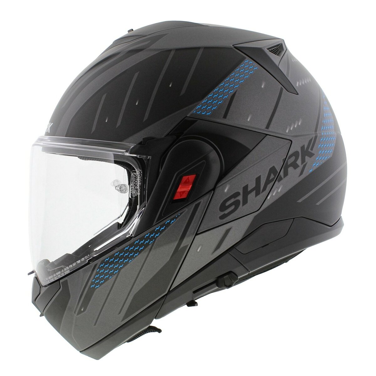 Shark Oxo Modular Helmet - Ryger - Matt Blue Anthracite Black