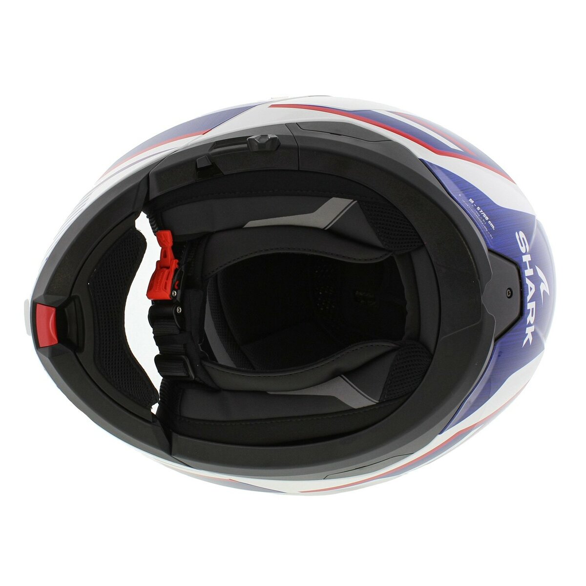 Shark Oxo Modular Helmet Blank - Sikter - White Blue Red