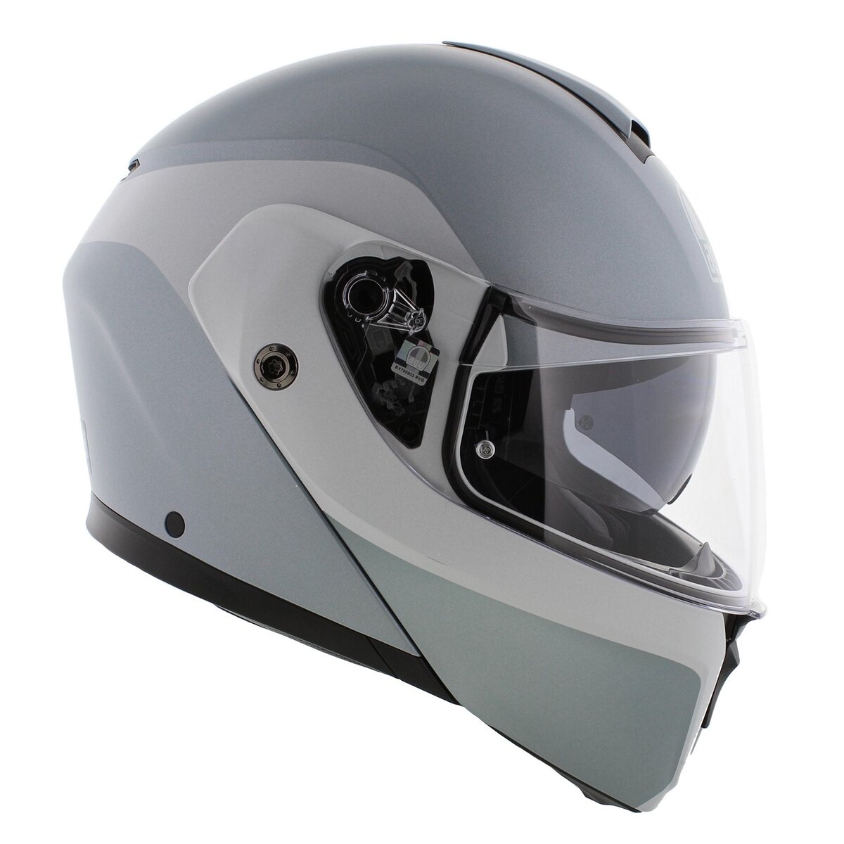 AGV Streetmodular Levico Double Grey Silver motorcycle helmet