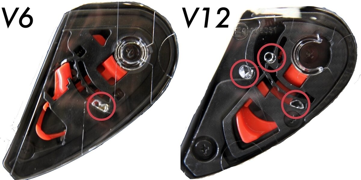 Pinlock MT Blade / Thunder III / Mugello V12
