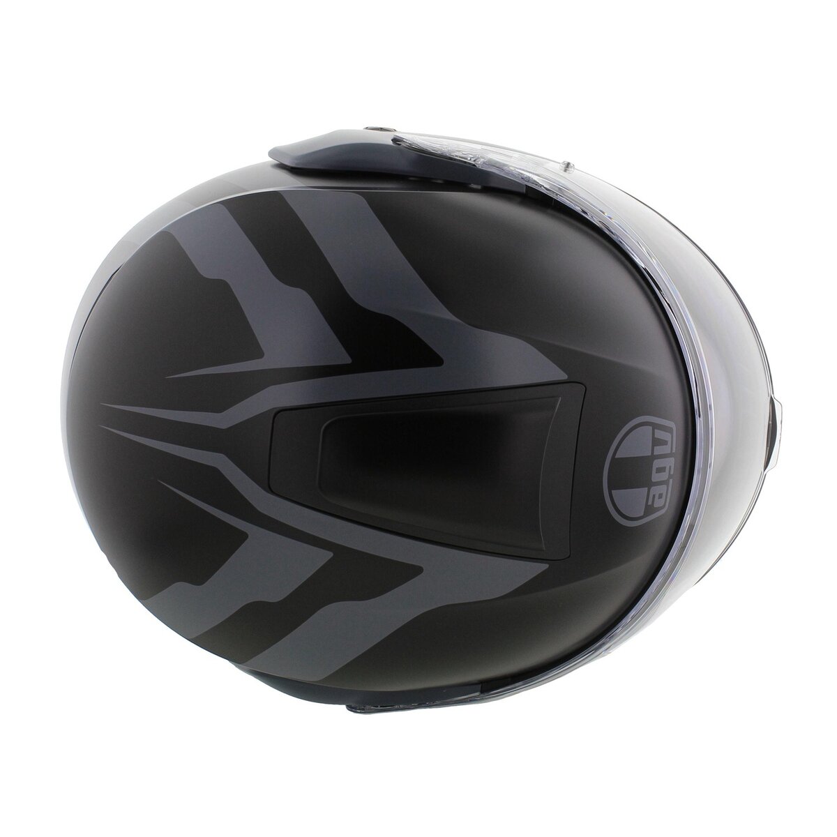 AGV Streetmodular Resia matt black grey motorcycle helmet