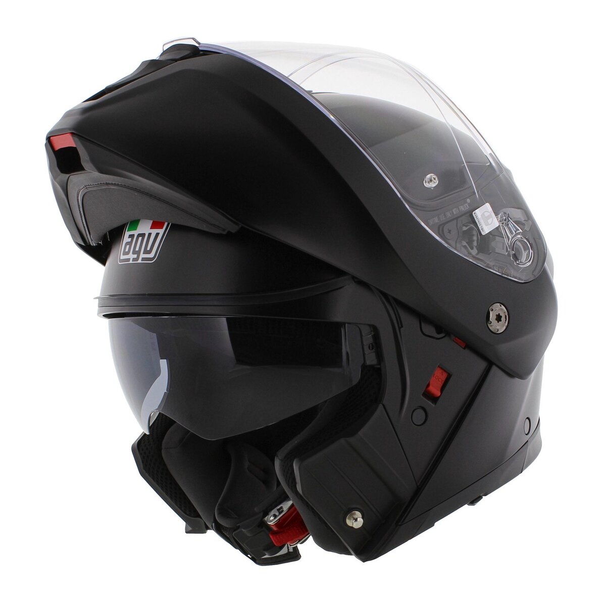 AGV Streetmodular Mono matt black motorcycle helmet