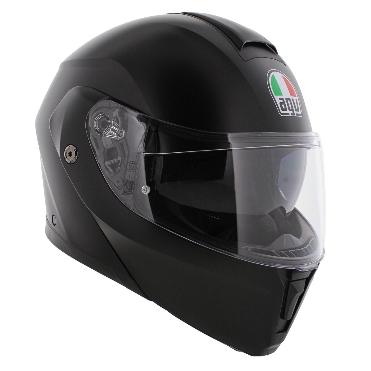 AGV Streetmodular Mono matt black motorcycle helmet