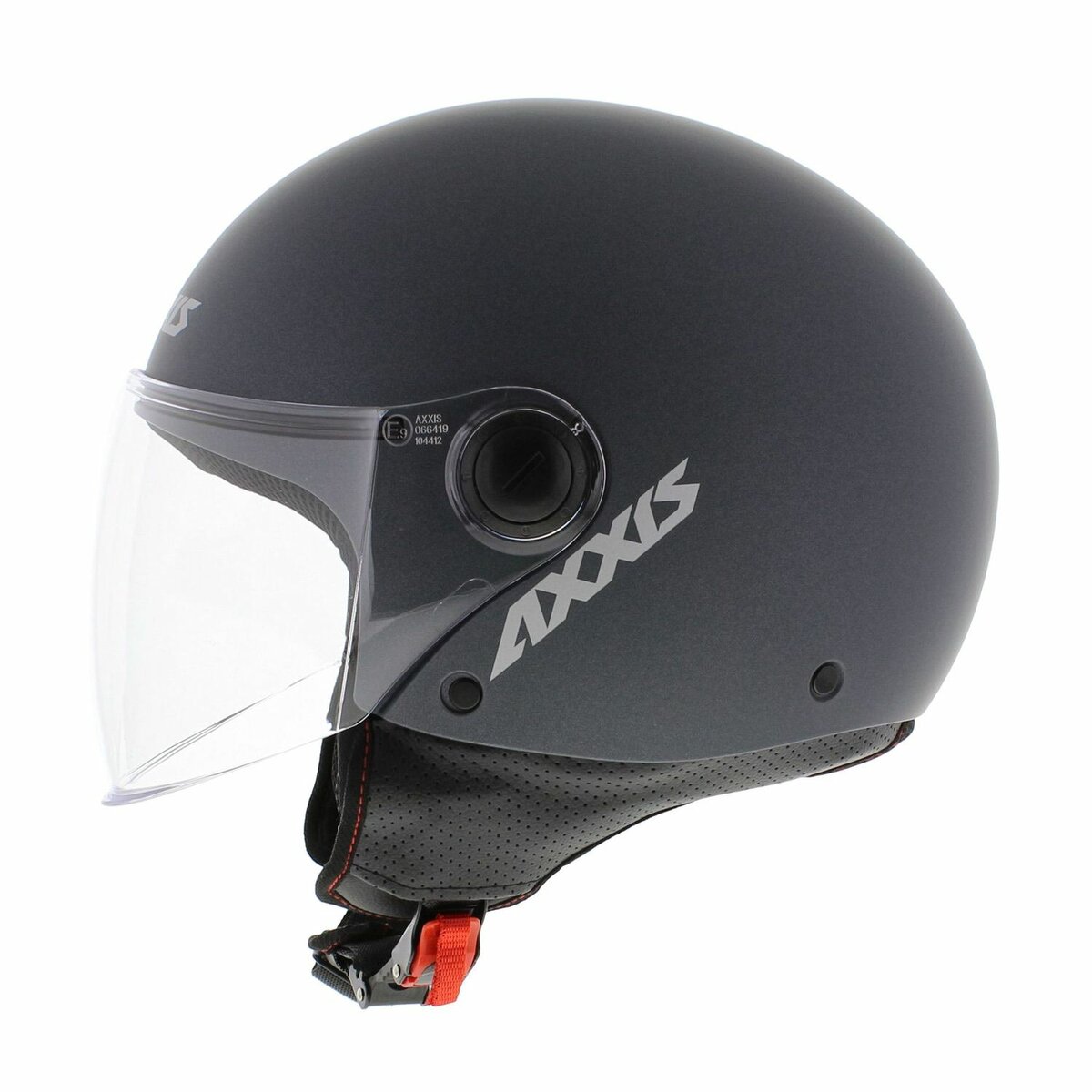 Axxis Square S helmet matt titanium grey