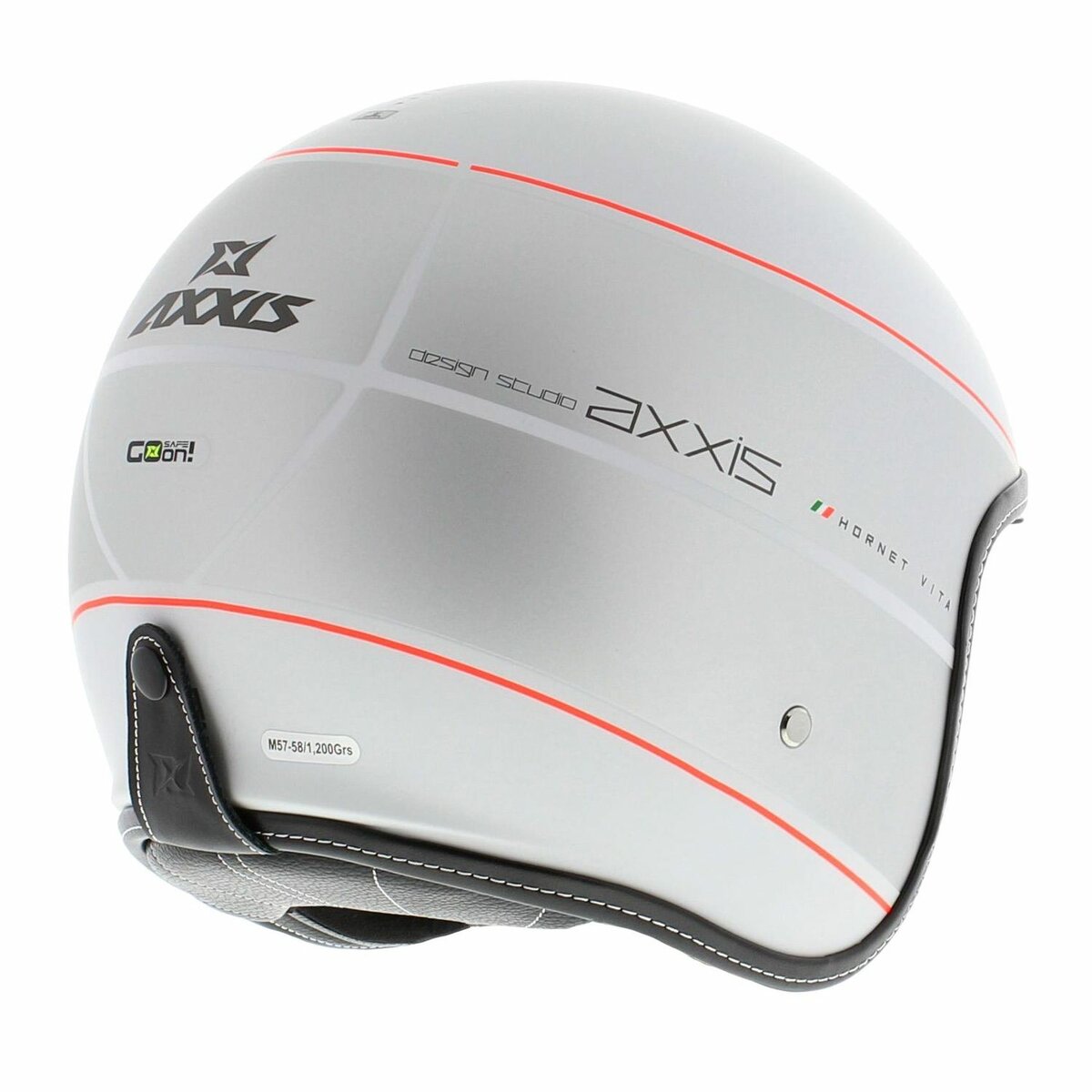 Axxis Hornet SV helmet Vita A2 matt grey