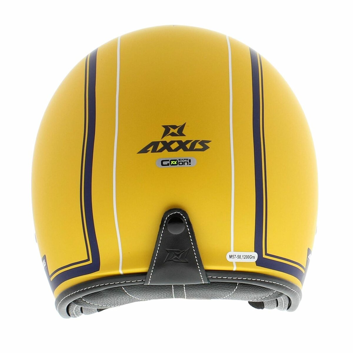 Axxis Hornet SV helmet Royal C3 matt yellow