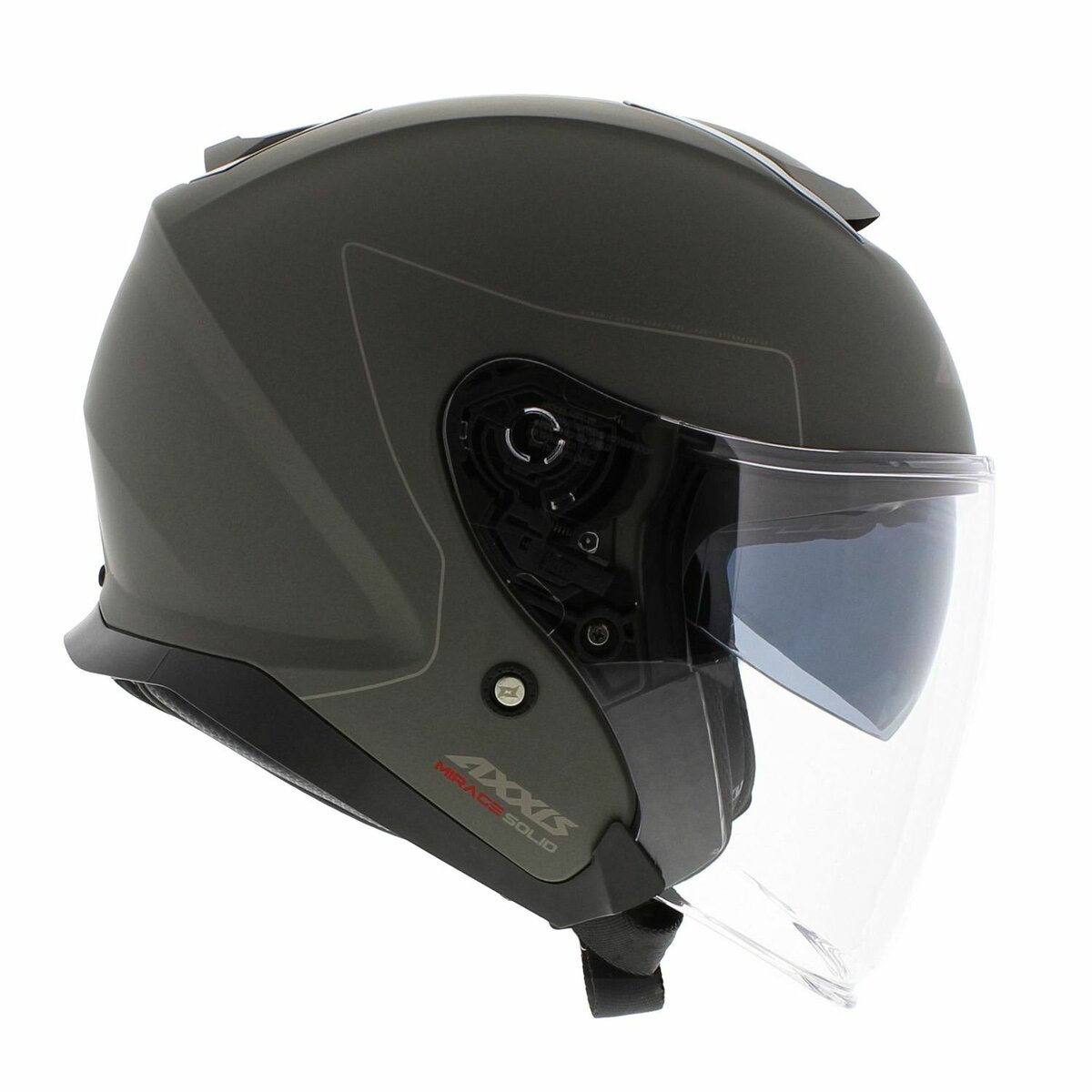 Axxis Mirage SV open face helmet Solid A2 - Matt Titanium