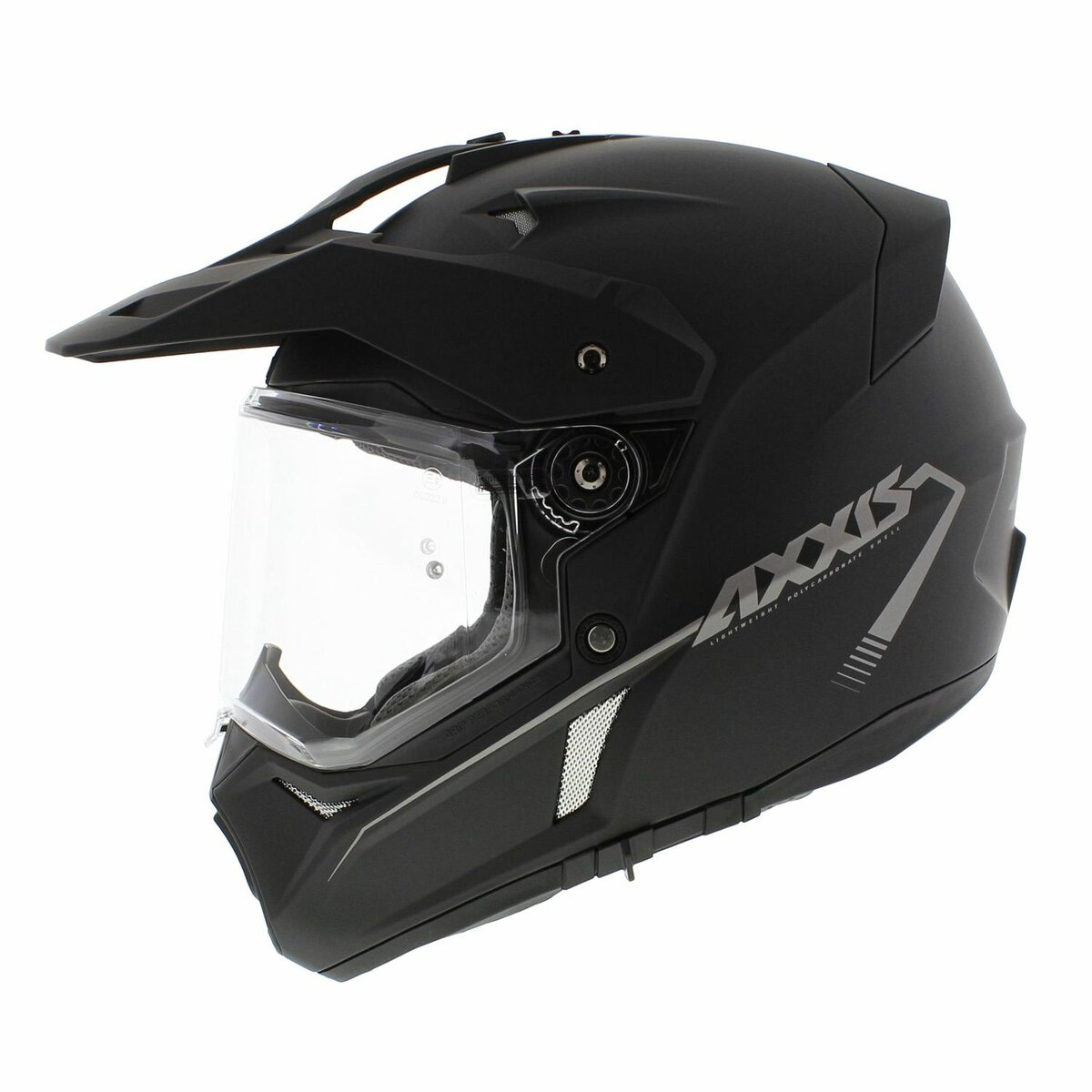 Axxis Wolf DS Adventure helmet Solid A1 matt black