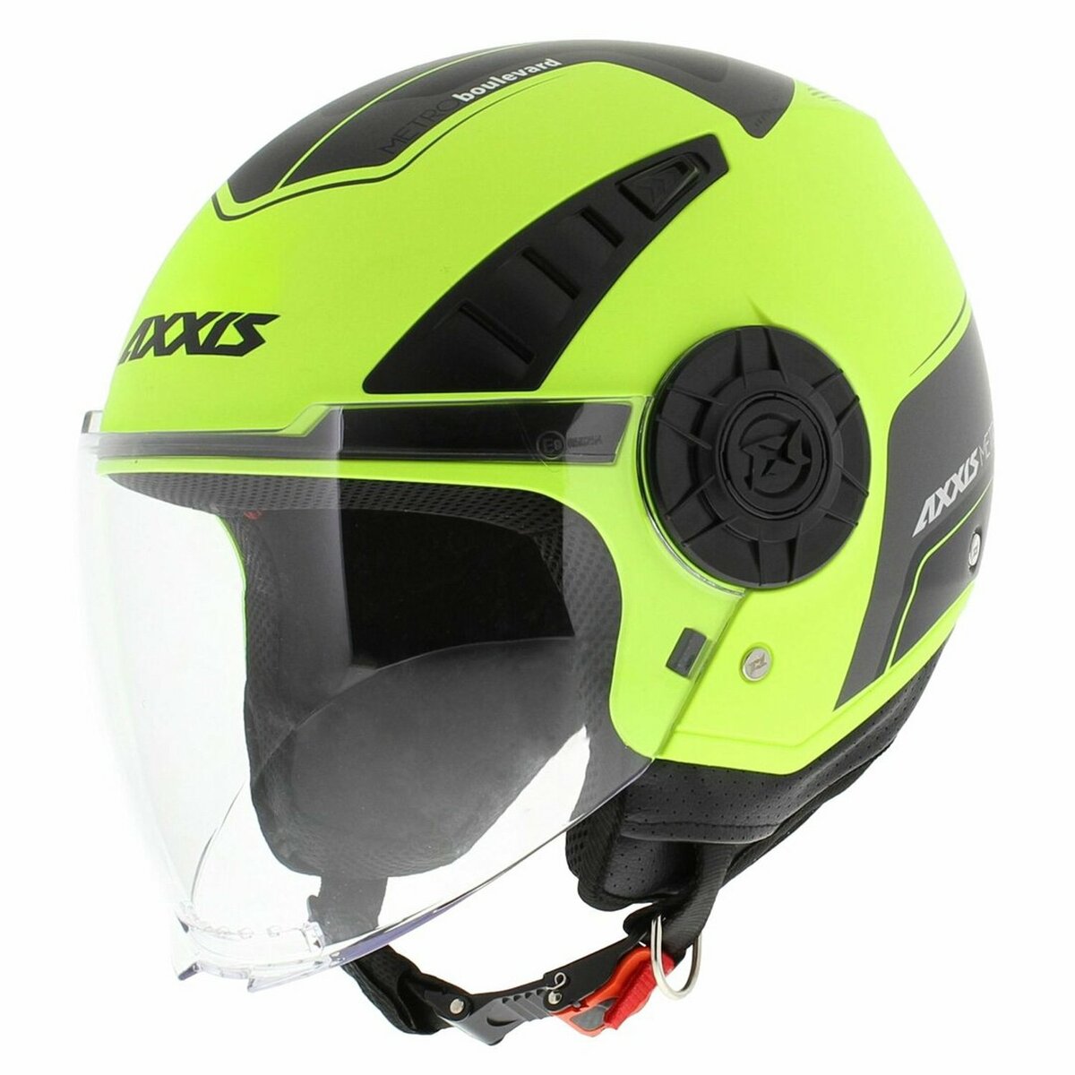 Axxis Metro helmet Boulevard matt fluor yellow