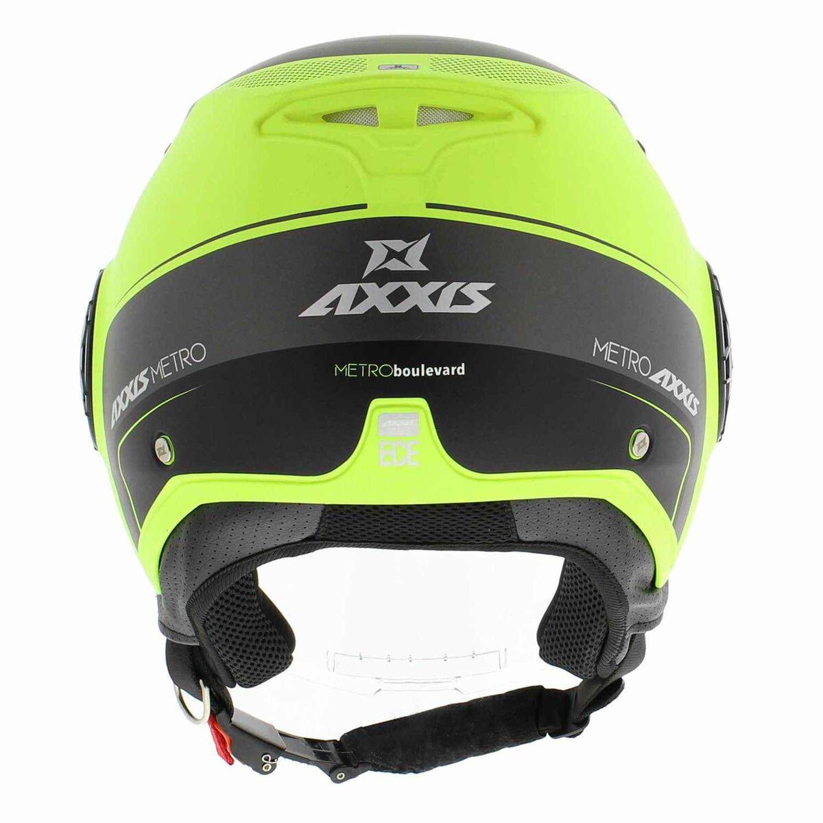 Axxis Metro helmet Boulevard matt fluor yellow