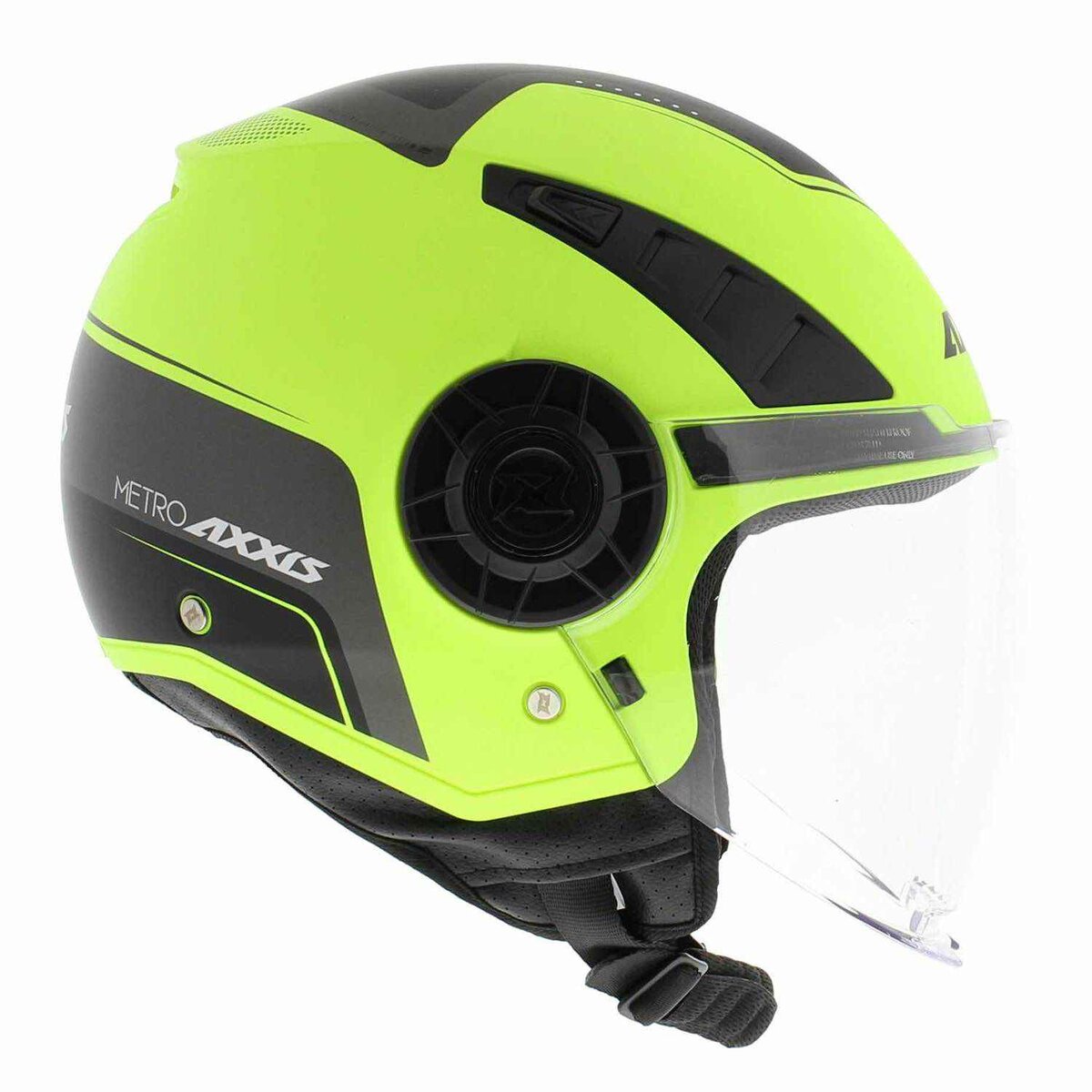 Axxis Metro helmet Boulevard matt fluor yellow