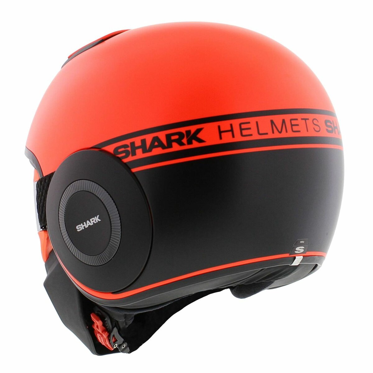 Shark Helmet Street Drak Neon series matt orange black OKK