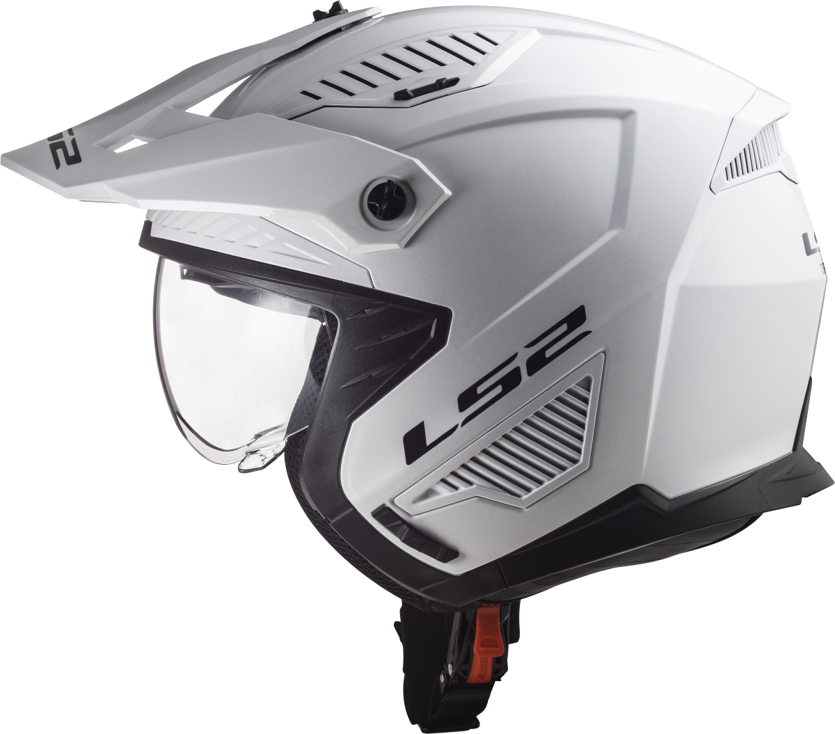 LS2 OF606 Drifter solid gloss white