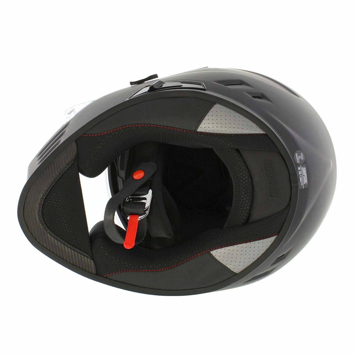 Simpson Venom Motorcycle Helmet matt black (22.06)